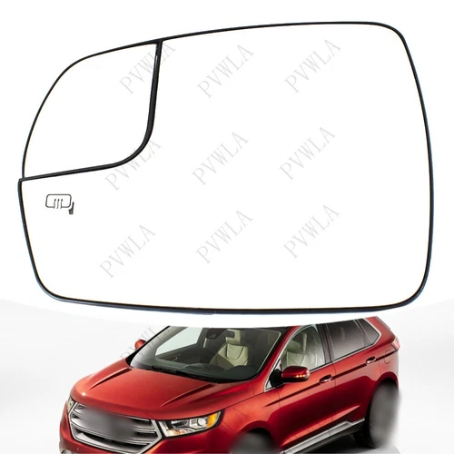 Fit For 2015-2020 FORD EdgeLeft Driver Side Door Rearview Wing Mirror Glass