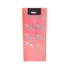 iCarbide VCGT160408 VCGT332 CARBIDE INSERT IG101 TURNING INSERT 10PCS ALUMINUM