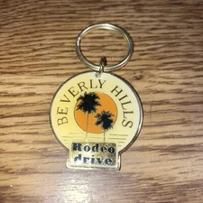 Beverly Hills , Rodeo Drive-Keychain Metal