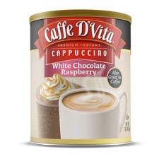 Caffe D'Vita White Chocolate Raspberry Cappuccino 16 oz