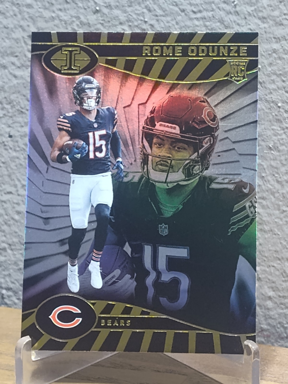 2024 Panini Illusions - Rome Odunze #14 (RC) Hobby Chicago Bears