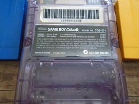 Nintendo GBC CGB-001 AP w/ Pokemon Blue & Yellow games, game boy color USA