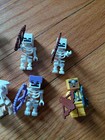 LEGO MINECRAFT MINIFIGURE LOT SKELETON CAVE EXPLORER WITH WEAPONS — photo 4