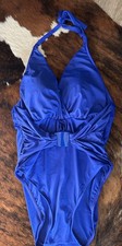 Magic Suit Woman  s Cobalt Blue Size 16 NWT One Piece Bathing Suit