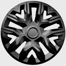 16" Wheel trims fit Vivaro Astra Zafira Combo Meriva 4x16 inches BLACK