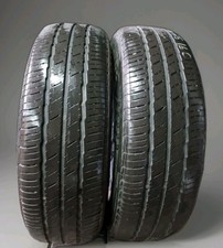 2x 215 75 16C (113/111S) DELINTE DV2 LT MATCHING PAIR COMMERICAL VAN 2157516C