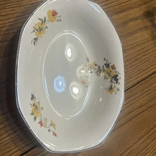 Vintage Homer Laughlin Oval Serving Bowl K32N