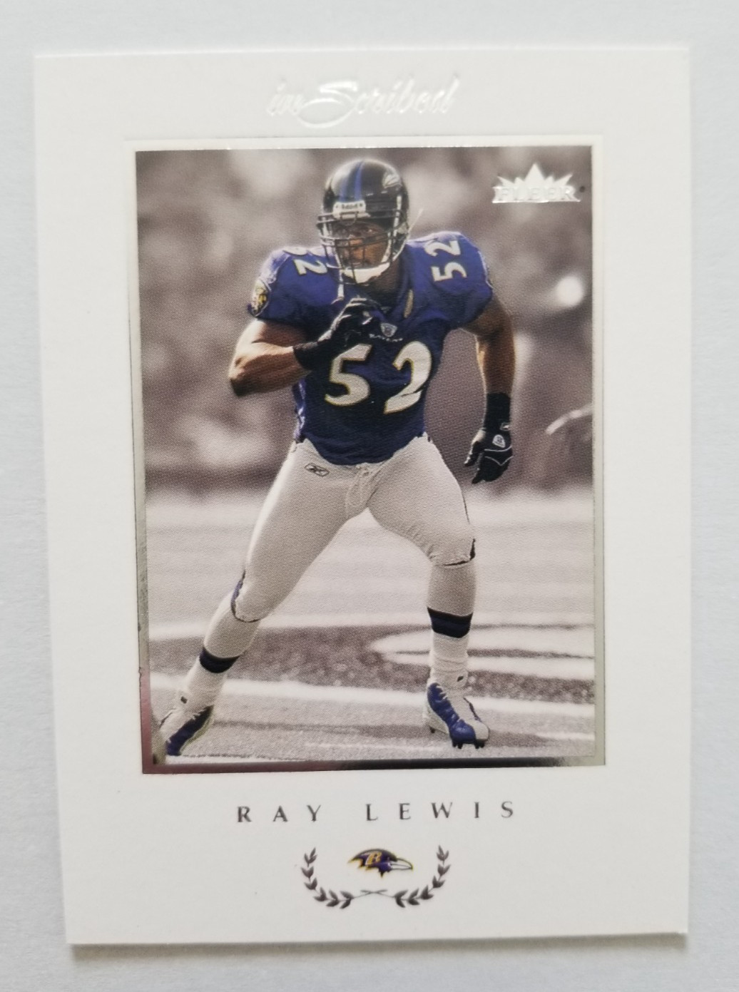 2004 Fleer Inscribed #46 Ray Lewis Baltimore Ravens