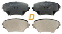 Denckermann B110979 Bremsbelagsatz FüR Scheibenbremse Bremsbelagsatz
