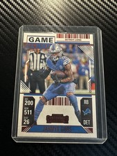 2024 Panini Contenders Red Game Ticket Jahmyr Gibbs #32 — Detroit Lions