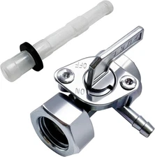 Professional Generator Petcock Fuel Gas Shut Off Valve, M16 x1.5mm Tank Switch