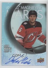2022-23 Upper Deck Ovation UD Glass Magnifying Marks John Marino #MM-JO Auto 0cv