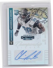 2014 Panini Contenders Chris Smith Championship Ticket AU SN99 #114 Jaguars