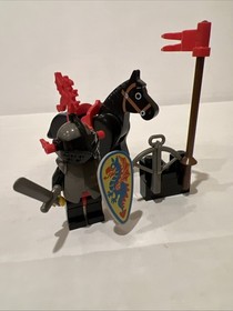 Lego Set # 6009:  Black Knight - Vintage 1992 - 100% Complete - Manual Included