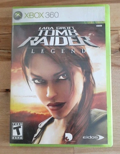 Lara Croft: Tomb Raider Legend (Microsoft Xbox 360 Eidos 2006) With Manual