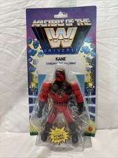 Masters of the WWE Universe KANE Wave 6 MOTU Mattel Action Figure NEW