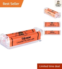Compact 78mm  Cigarette Roller - Easy & Portable Zig Zag Machine