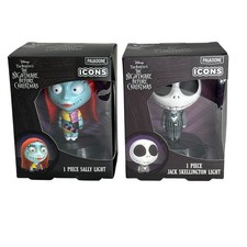 Jack and Sally Light Nightmare Before Christmas Paladone Disney Figure NEW Set