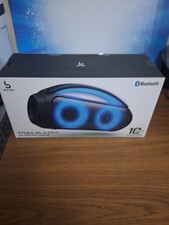 Bass Jaxx Trailblazer Bluetooth Boombox LED Light-Up 10W USB Type-C Black