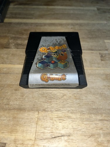 Qbert Atari (Atari 2600, 1988), TESTED! Cartridge Only - Picture 2 of 3