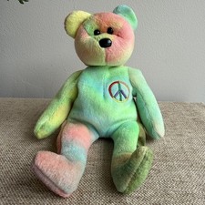 Ty Beanie Babies Peace Bear