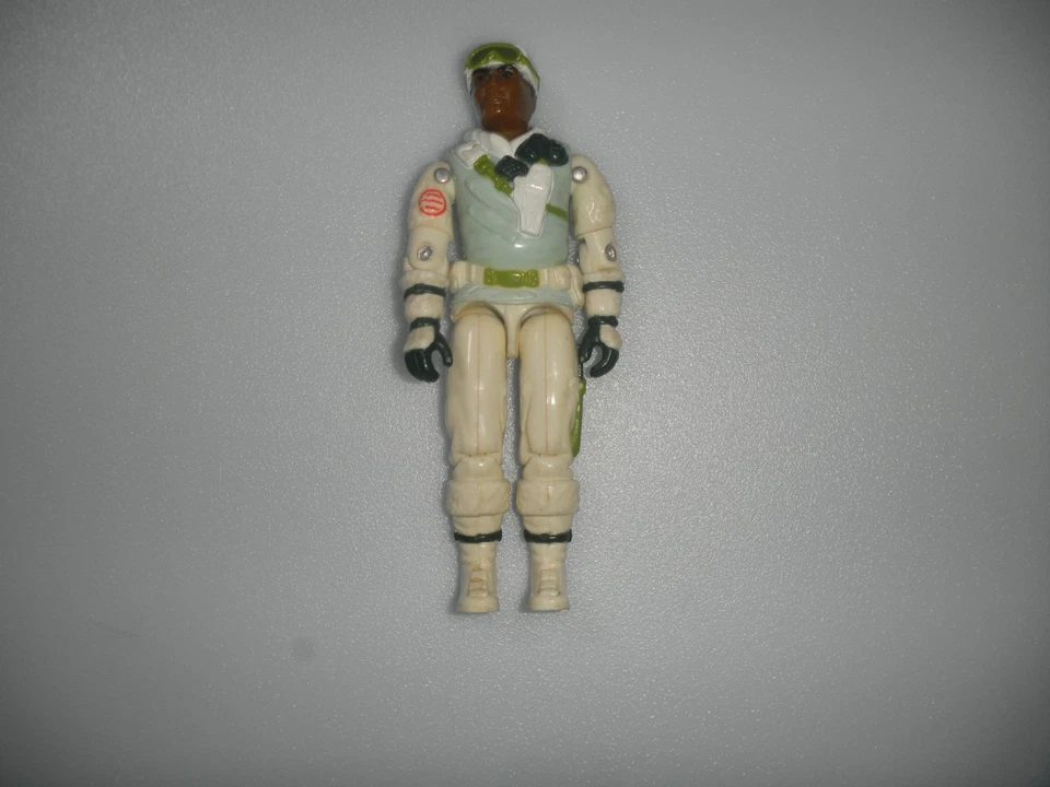 Tarjeta de archivo de figura Iceberg v1 1986 de colección G.I. GI Joe 3.75 ARAH Lote 100% Completo Foto 4 de 4