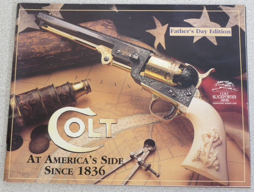 Colt firearms revolvers catalog Father's Day Edition - 2000