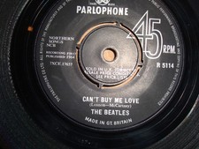 THE BEATLES,  CANT BUY ME LOVE,  PARLOPHONE RECORDS 1964 EX-