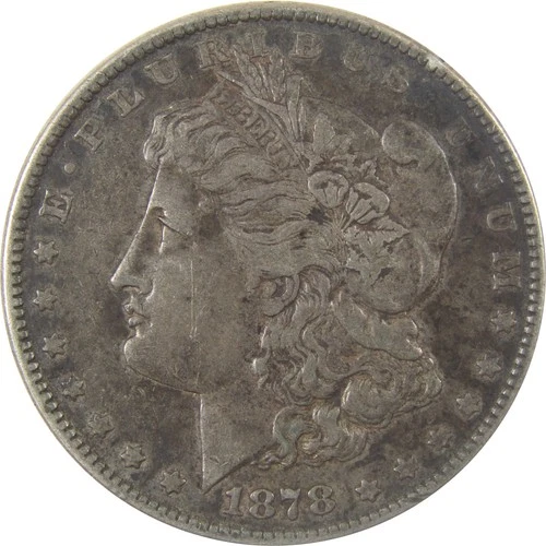 1878 7TF Rev 79 Morgan Silver Dollar VF Very Fine $1 Coin SKU:I24312