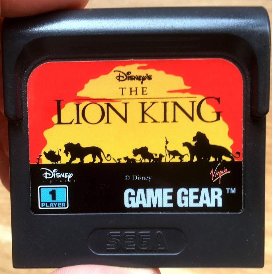 THE LION KING - CARTOUCHE SEULE 100% ORIGINALE SEGA GAME GEAR PAL EURO - le Roi - Photo 1/2