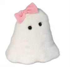 Douglas Pinky White Ghost with Pink Bow Plush Stuffed Animal Toy, 5"
