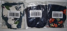 3 SOMA Embraceable Signature Lace Bikini Panties Size M Medium NWT