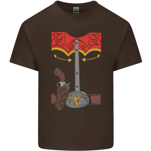 Cowboy Kostüm Outfit Stag Do Kinder T-shirt Jungen Mädchen - Picture 49 of 77