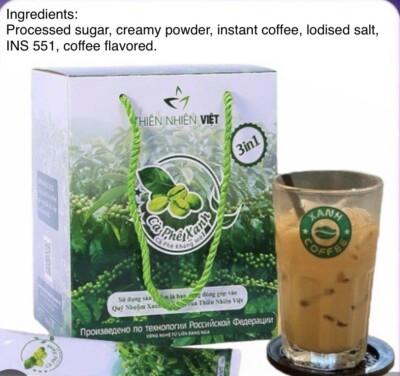 Ca Phe Xanh Thien Nhien Viet - Green Coffee Weight Loss