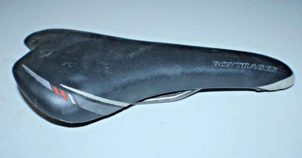 Sillín de bicicleta de carretera Bontrager de colección 290/150 mm negro MTB Touring híbrido remitente de EE. UU. Foto 2 de 4