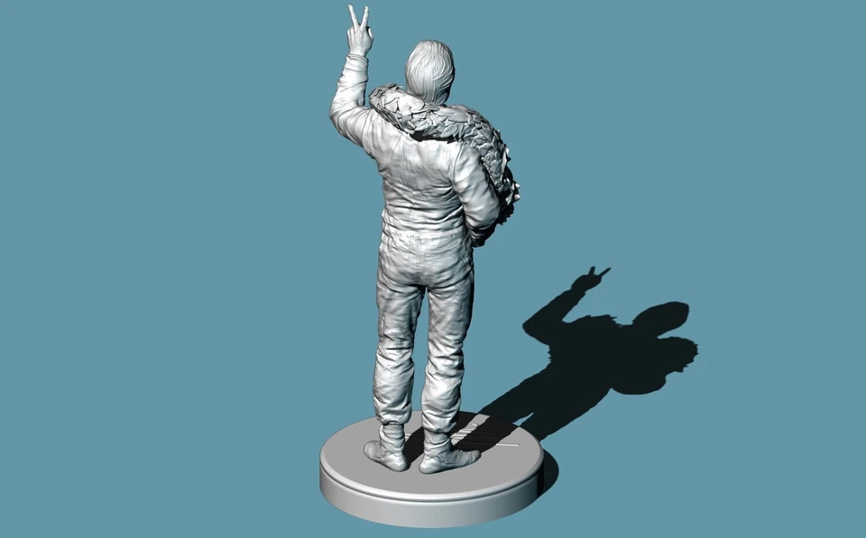 AUTO INDY INDY MODELLO 3D IN RESINA D'ACQUA DAN WHELDON - Immagine 2 di 4