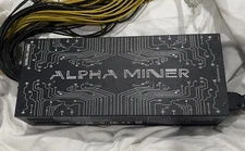 Alpha Miner PSU 1600W Antminer 220-240V L3+ 10x6 PIN like BITMAIN APW3+ APW7