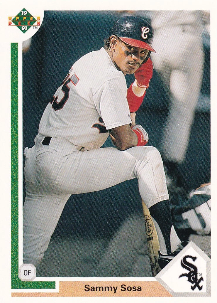 1991 UPPER DECK SAMMY SOSA #265 * CUBS * JUST OPENED *  MINT * 6 CARD LOT