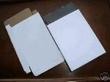 25 1" Corrugated White Cardboard Boxes, Multi DVD Case Mailers JS51 FREE SHIP
