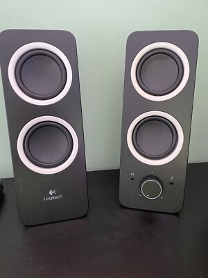 Logitech Z200 10W Multimedia Speakers, Pair - Black