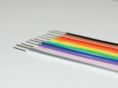 11m Equipment Wire Kit 1/0.6mm 22-23 AWG 11 Colours Single Solid Core WP-012818