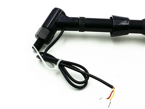 Black LED Turn Signal Mirrors For Suzuki Honda Kawasaki Ducati Street Nake Bike - Foto 6 di 7