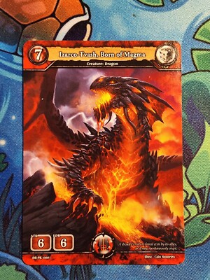 Dragoborne DB-PR/0001 Izarco-Tvash, Born of Magma Non-Foil NM