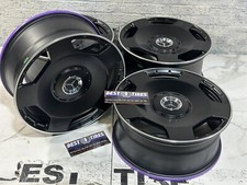 4X20" Satin black E S Class  5X112  Monoblock style wheels for MERCEDES BENZ