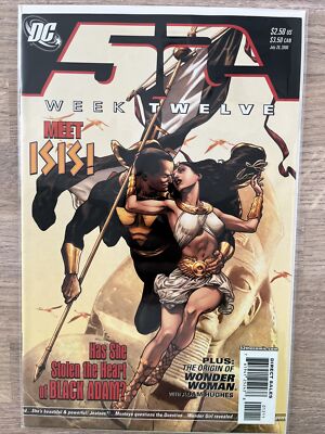 DC Comics 52 Week Twelve 1st app of Isis Black Adam Key