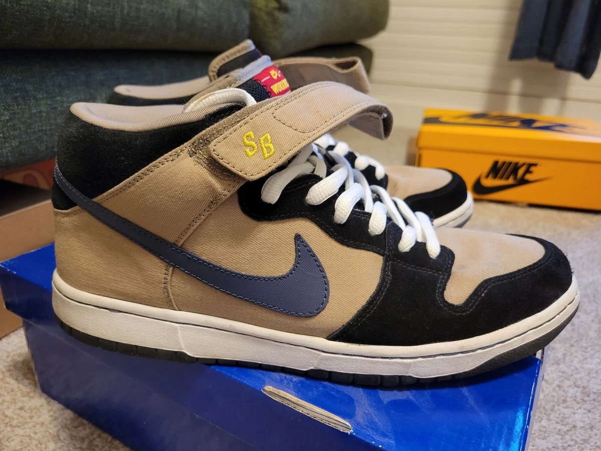 Nike SB Justin Brock Workwear Dunk Mid Premium Sz 12