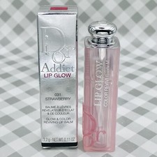 Dior Addict Lip Glow 031 STRAWBERRY 3.2g 0.11oz Authentic NEW IN BOX