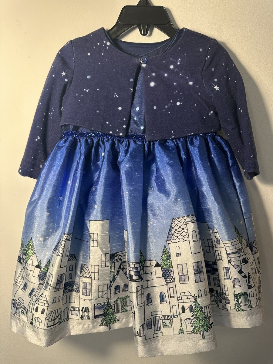 pippa and julie christmas dress Pippa & Julie Landscape Jacket & Dress 2-Piece Set (Toddler & Little Girls) at Nordstrom Rack