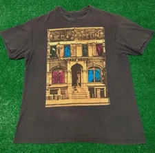 Rare Led Zeppelin 80s Tour Tee – Double Sided Band Shirt S-4XL