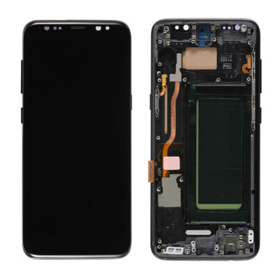 #ad #ad Small For Samsung Galaxy S8 G950U W LCD Display Touch Screen Frame Replacement $36.62